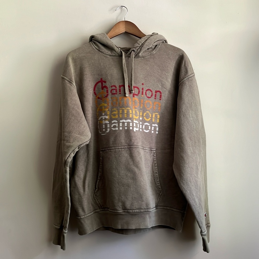 Champion Green Hoodie